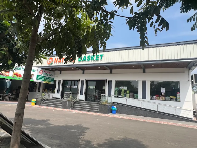 NatureBasket storefront, second view.